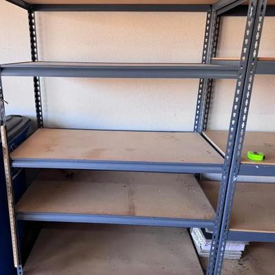 Metal Shelves (72”H x 48”W x 24”D) – Lot 1