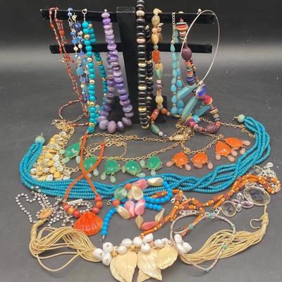 Assorted Beaded Necklaces 