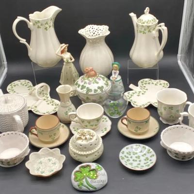 Beautiful Irish Decorative Pieces- Includes Belleek 