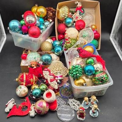 Mystery Lot of Christmas Ornaments 