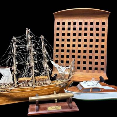 Wooden Ship Replica + More