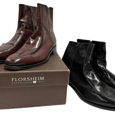Florsheim 10 & 10.5 D Men’s Leather Boots 