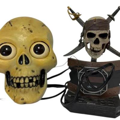 Pirate of the Carribean Skull Clock and More