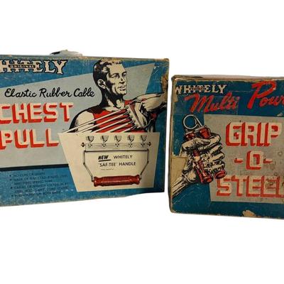 Vintage Whitely Brand Cable Workout Gear