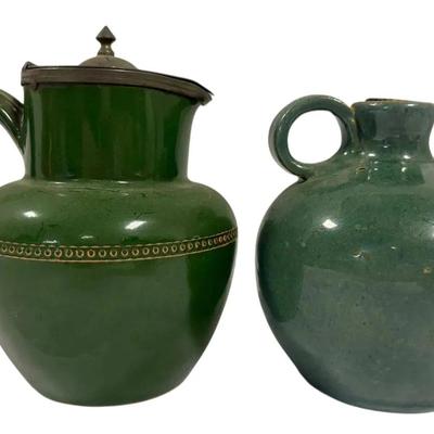 Vintage Green Pottery - Lovatts Langley Mill & Studio Pottery 