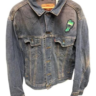 Medium Levi Straus Jean Jacket W/ Billie Eilish Patch