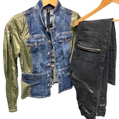 True Religion Jeans (28) + Women's Jacket (00)