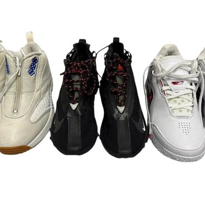 Nike First Game, Reebok, & Nike React 9m Gym Shoes 