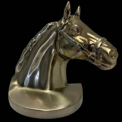 Metal Horse Book End