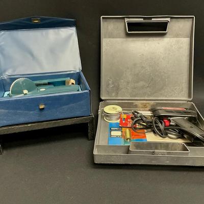  Hand Tool And Vintage Label Maker