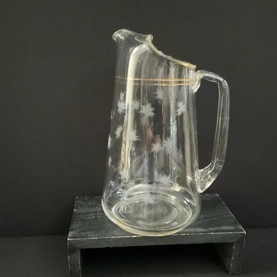 Vintage MCM Stardust Pitcher