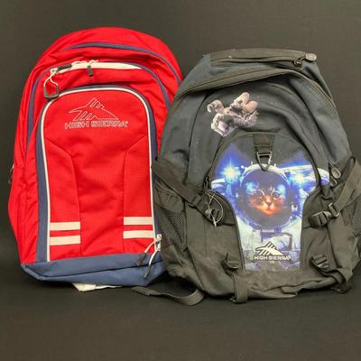 Two High Sierra Backpacks