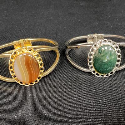 Pair of Stone Bracelets