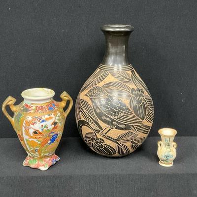 Traditional Worldly Vintage Pottery