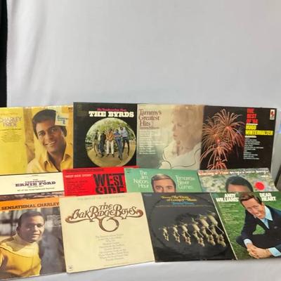 Jimmy Dean And West Sie Story Vinyl Lot