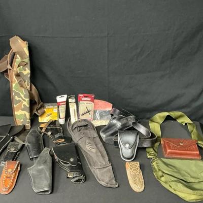 Huge Gun Holster Lot 
