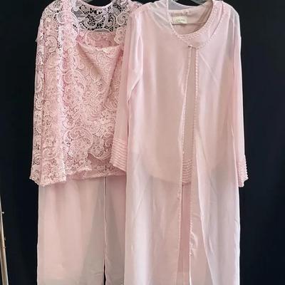 Pair of Cicinia Ladies Evening Pantsuits