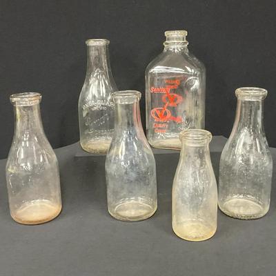 Vintage Milk Bottles