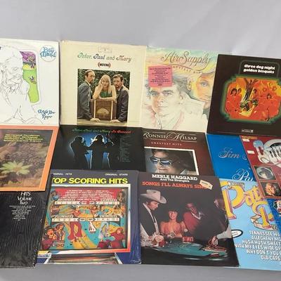 Country Vinyls featuring Peter Paul and Mary 