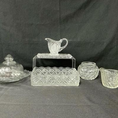 Cut Glass Creamers And More