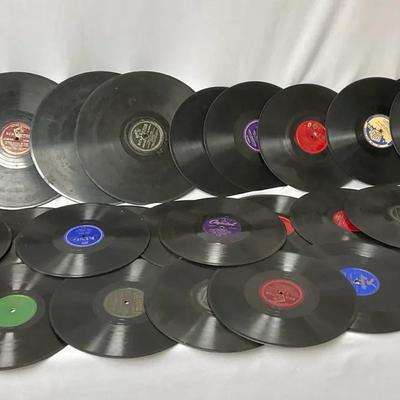 Deca 9 Inch Record Lot Of 50 Plus 