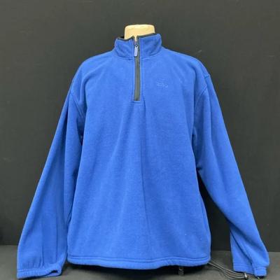 Men’s 2XL IZOD Blue Fleece Pullover 