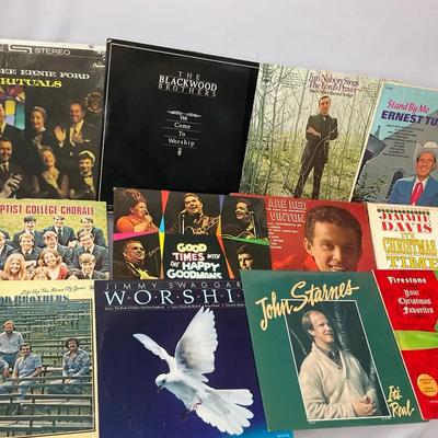 Country And Christmas Vinyl Lot