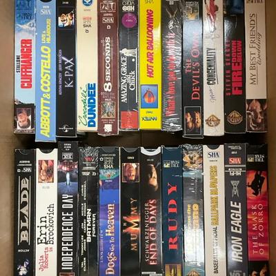 VHS Movie Cassettes NO.2 