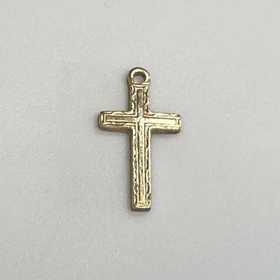 1/20 12K GF B.A.B Cross Pendant 