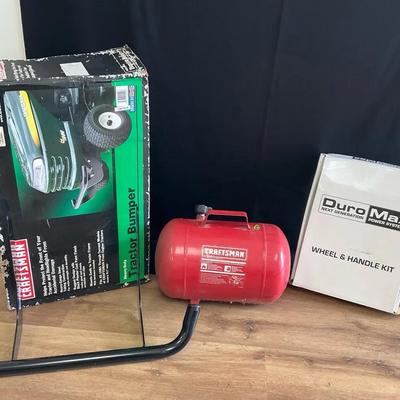 Outdoor Automotive Lot-Tractor Bumper-Pressure Washer Parts-Car Jacks 