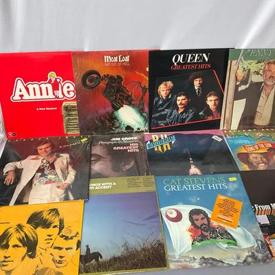 Queen And ANNIE The Musical Vinyl Lot 
