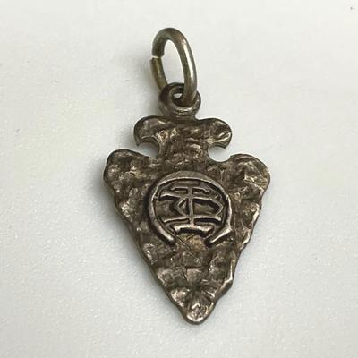 Vintage Sterling Silver Necklace Pendant