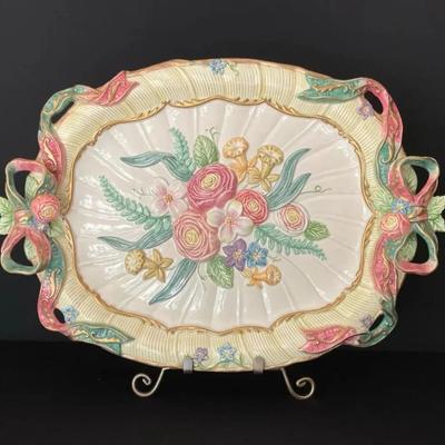 Fitz & Floyd Woodland Spring Serving Platter