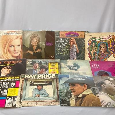 Country Vinyl Lot