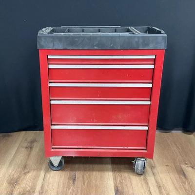 Rolling Tool Cart With Contents 