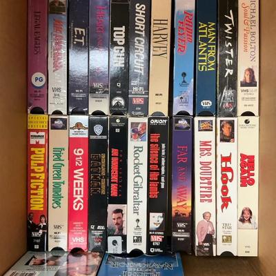 VHS Movie Cassettes No.1