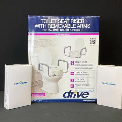 Toilet Seat Riser And Infatable Seat Cushions