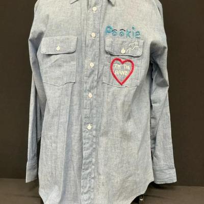Women’s Denim Shirt With Embroidery 