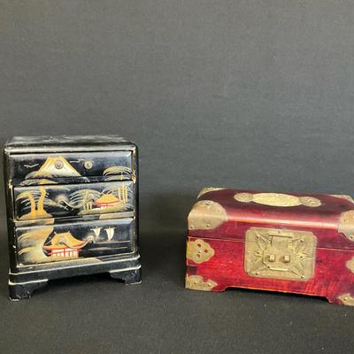 Vintage Chinese Jewelry Boxes
