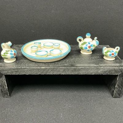 Vintage Miniature Tea Pot Set