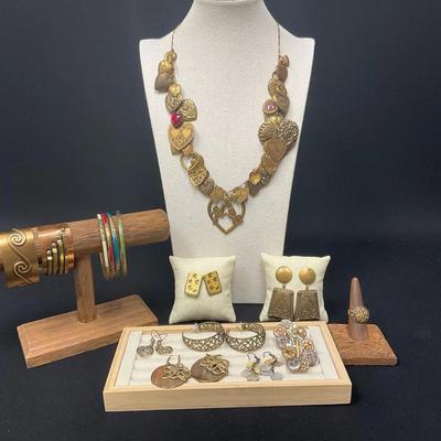 Various Vintage Costume Jewelry