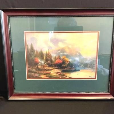 Thomas Kinkade Print 