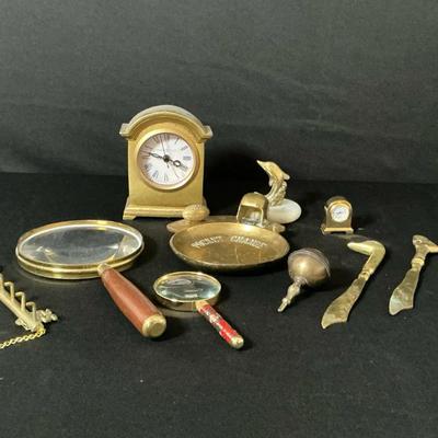 Brass Desk Essentials And More