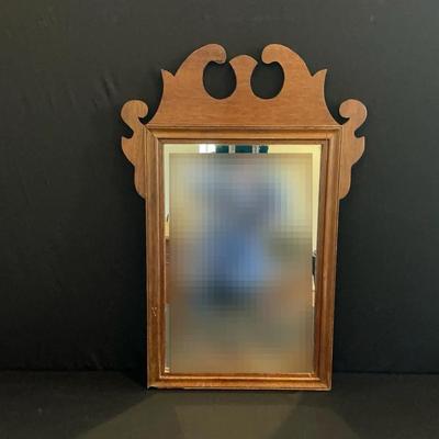 Vintage Chippendale Style Wall Mirror 