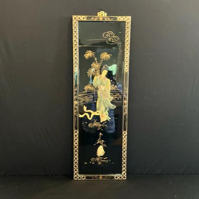 Vintage Chinoiserie Wall Panel 