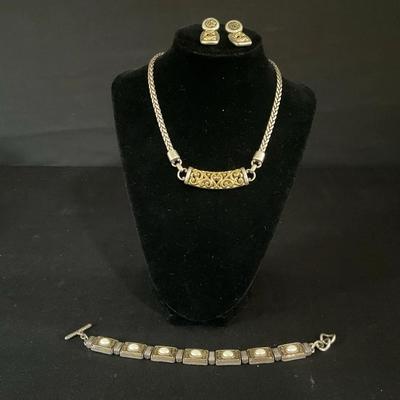 Brighton Necklace, Earrings & Bracelet Set