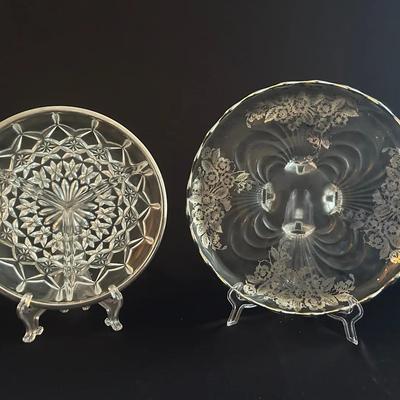 Silver Edge Vintage Platters