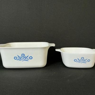 Corning Ware Blue Cornflower Casserole Dishes
