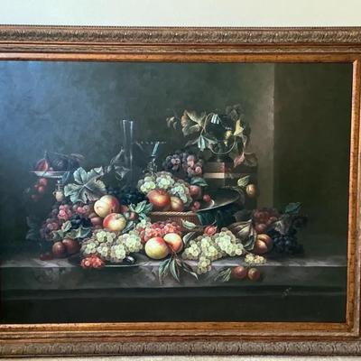 Fruit Motif Framed Painting 