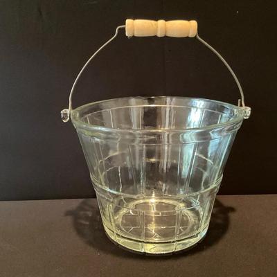 Anchor Hocking Glass Ice Bucket